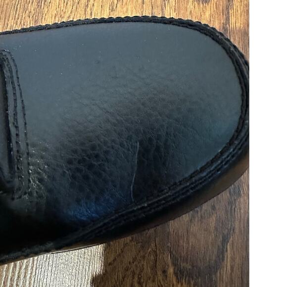 Rockport Men’s Eureka Leather Walking Shoes Black Size 13 Classic Comfort - Picture 10 of 11